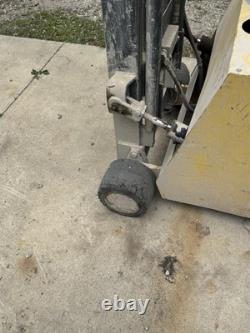 Yale walkie Forklift W Brudi Rotating Attachment And Battery Charger Illinois