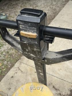 Yale walkie Forklift W Brudi Rotating Attachment And Battery Charger Illinois