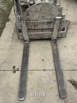Yale walkie Forklift W Brudi Rotating Attachment And Battery Charger Illinois