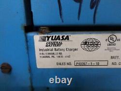 Yuasa 36 volt 3 phase battery charger