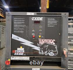 (lot Of 3) Yuasa Exide W3-12-865 Forklift Battery Chargers 24v