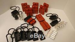 10 Chargeurs + Contacts, # 0awg, Anderson, Sb175a-600v, Chariots Élévateurs, Bateaux, 4x4