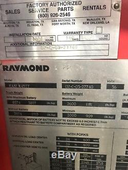 2012 Certifié Raymond Reach Easi-r45tt Avec Une Nouvelle Batterie Et Un Chargeur, 4442 Heures