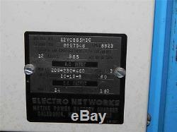 # 622 Electro Networks Chariot Élévateur Chargeur De Batterie 12 Cellules Dans 208-230 / 460v 24v