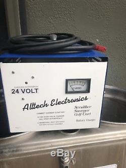 Alltech Electronics 24 Volts, Chariot Élévateur, Chariot De Golf, Chargeur De Batterie Sweeper