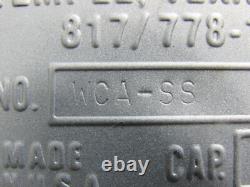 Armoire de lavage automatique de batteries pour chariot élévateur industriel en acier inoxydable MTC WCA-SS
