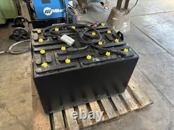 BBI 36 volts 18-85-17 CHARIOT ÉLÉVATEUR ÉLECTRIQUE À PALETTE BATTERIE 680 AH RÉNOVÉ 2021