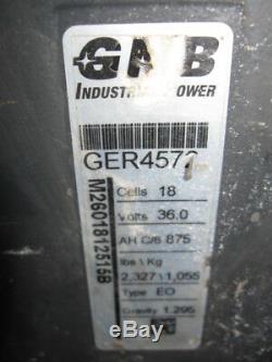 Batterie Pour Chariot Élévateur Industriel Gnb 36 Volts
