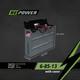 Batterie De Chariot élévateur Reconditionnée Repower 6-85-13 12v 30,6l X 7,75l X 23,25h