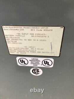 Batterie-mate 880e3-24t3m 48v Chargeur De Batterie Élévateur À Fourche Multiple 2 Port