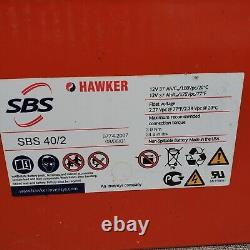 Batterie scellée au plomb non renversable Invensys Hawker Energy Sbs 40/2, stock ancien neuf