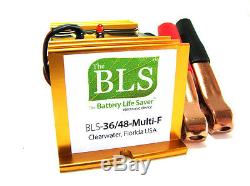Batterylifesaver Bls 36/48 Multi Pour Pelleteuse Industrielle Et Piles Élévatrices