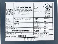 CHARGEUR DE BATTERIE POUR CHARIOT ÉLÉVATEUR HOPPECKE TRAK D480 G36/195 B-F14 TCHF air14 36V