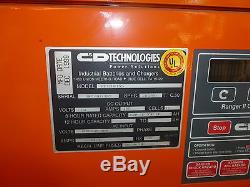 C & D Tech Ranger 11 Elite Chargeur De Batterie Pour Chariot Élévateur Industriel 24 Volt Re12hk155