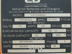 C&d Technologies Ferro Five Chargeur De Batterie Fr12hk850a 208/240/480vac 16/14/7a