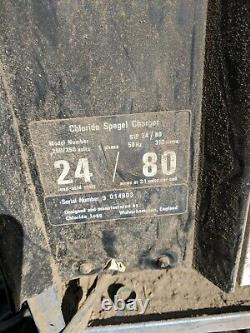 Chargeur De Batterie De Chariot Élévateur Chloride Spegel 24 / 80