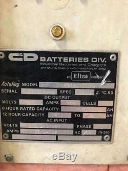 Chargeur De Batterie De Chariot Élévateur Industriel De La Série Fp18c / E105f De Ferro Five V Fp De C & D
