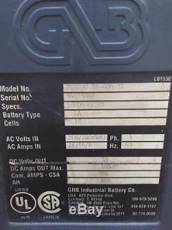 Chargeur De Batterie De Chariot Élévateur Industriel Gnb 36v 208/240/480 Triphasé