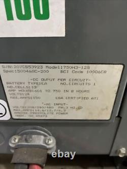 Chargeur De Batterie Élévateur À Fourche Ametek 100 Ac1000. 24v, 3h