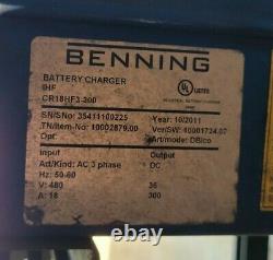 Chargeur De Batterie Élévateur À Fourche Ihf 36v Cr18hf3-300 2011