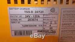 Chargeur De Batterie Energic Plus Tss-d De Traction Chargeur De Batterie 24v 120a