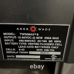 Chargeur De Batterie Enersys Aker Wade Twinmax 8 Forklift 12v, 24, 36, 48, 72, 80v