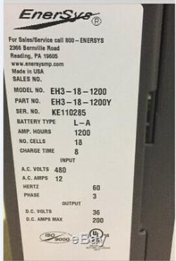 Chargeur De Batterie Enersys Enforcer Ehs-18-1200