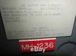 Chargeur De Batterie Hobart Ultra Charge Cdac Uc2000 480v Chariot Élévateur 24x29x28h