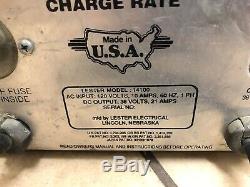 Chargeur De Batterie Lester Electrical 14100 36v Automatic USA