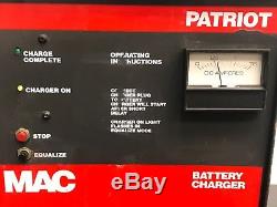 Chargeur De Batterie Mac Patriot Pac1840 36volt Forklift