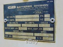 Chargeur De Batterie Pour Batteries De Chariot Élévateur C & D De 36 Volts, 115 A