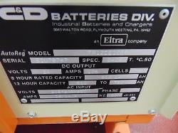 Chargeur De Batterie Pour Chariot Élévateur 24 Volts C & D Fr12ce105f Ferro Five