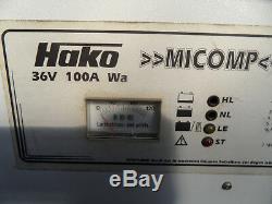 Chargeur De Batterie Pour Chariot Élévateur Hako Micomp Technologie De Charge 36v 100a