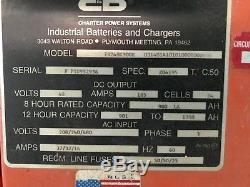 Chargeur De Batterie Pour Chariot Élévateur Industriel Série Ferro Five Fr / C & D Technologies