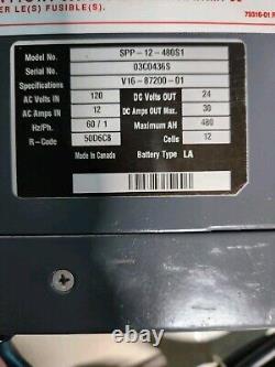 Chargeur GNB SCR 50 SPP-12-480S1 24 Volt 12 cellules