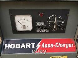 Chargeur Hobart Accu 450a1-6 Chargeur De Batterie Chariot Élévateur 12 Volts (120/208/240)