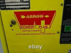 Chargeur Industriel De Batterie Élévateur Élévateur À Fourche 24vdc Arrow Power Plus 1-ph, Ems12-260a1