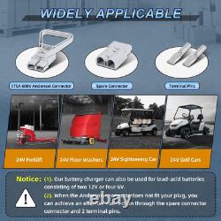 Chargeur de Batterie 20A 24V Chargeur de Batterie de Chariot Élévateur Chargeur Automatique de Chariot Élévateur 24 V