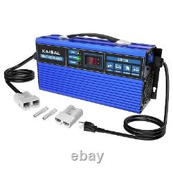 Chargeur de Batterie de Chariot Élévateur 24V 30A Chargeur de Batterie Intelligent pour Voiture de Golf Entièrement Automatique