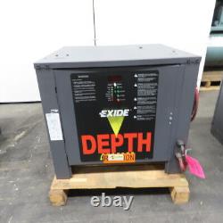 Chargeur de Batterie de Chariot Élévateur Exide D3E2-12-1050 24V 168A 240/480V 3Ph 12-Celules 1050AH