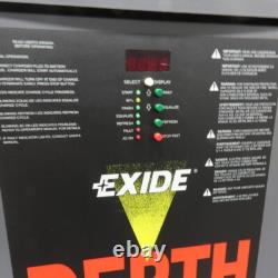 Chargeur de Batterie de Chariot Élévateur Exide D3E2-12-1050 24V 168A 240/480V 3Ph 12-Celules 1050AH