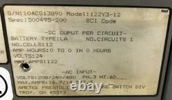 Chargeur de Batterie de Chariot Élévateur Prestolite PowerStar 24V 208/240/480V 3 Phases