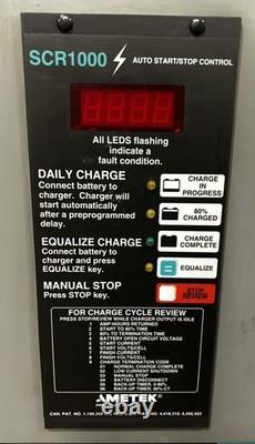 Chargeur de Batterie de Chariot Élévateur Prestolite PowerStar 24V 208/240/480V 3 Phases