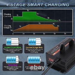 Chargeur de batterie 24V 20A, chargeur de batterie de chariot élévateur 24V, chargeur de chariot élévateur entièrement automatique