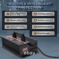 Chargeur de batterie 24V 20A, chargeur de batterie de chariot élévateur 24V, chargeur de chariot élévateur entièrement automatique