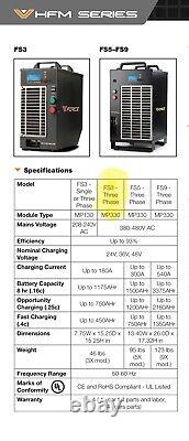 Chargeur de batterie, 24v, 36v, 48v, 72v, Haute fréquence, Énergétiquement efficace