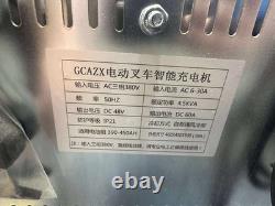 Chargeur de batterie 48 Volt 60A 400V 3 phases pour chariot élévateur transpalette à conducteur accompagnant