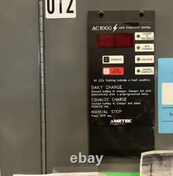 Chargeur de batterie Ametek Battery-Mate Modèle 1200H3-18G, Usagé, Chargeur de batterie de chariot élévateur