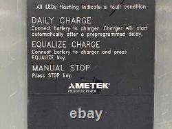 Chargeur de batterie Battery-Mate 510M1-12C 24 volts (plié à l'avant) Besoin de câbles