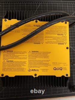 Chargeur de batterie Delta-Q QuiQ 912-7200 72V 12A pour chariot élévateur, voiture de golf, véhicule électrique, mobilité